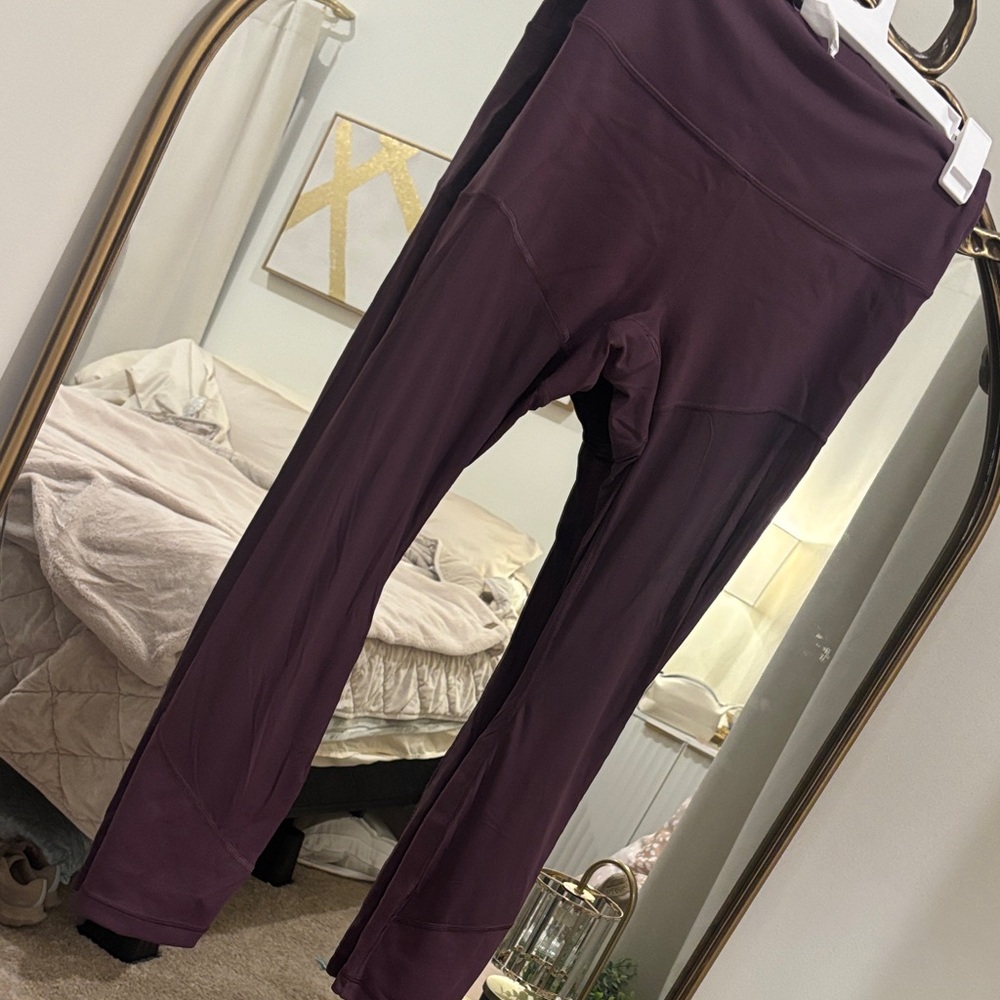 Lululemon Athletica grape thistle leggings
